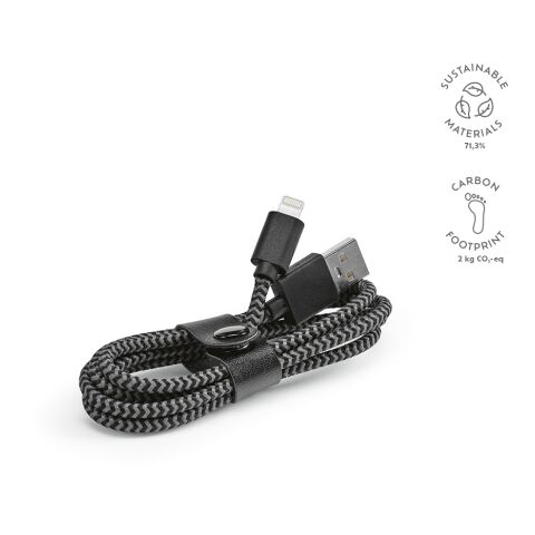 Bernoulli Cable rPET Black | Without Branding