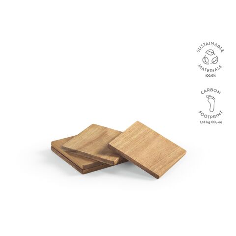 Velazquez Coasters Arcacia Beige | Without Branding