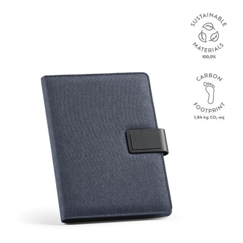 Tolstoy A5 Folder rPET 64 Pages Royal blue | Without Branding | A5