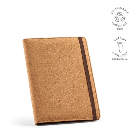 Kafka A5 Folder Cork 64 Pages Beige | Without Branding | A5