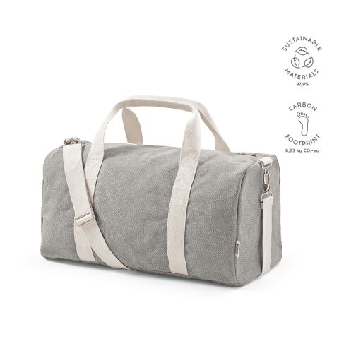 Seoul Gym Bag recycled Cutton 30L Grey | Without Branding | 30L