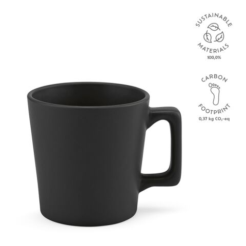 Thames 250 Mug Ceramic 270 ml Black | Without Branding | 270 ml