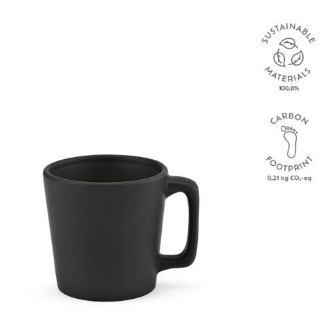 Thames 75 Mug Ceramic 75ml Black | Without Branding | 75ml