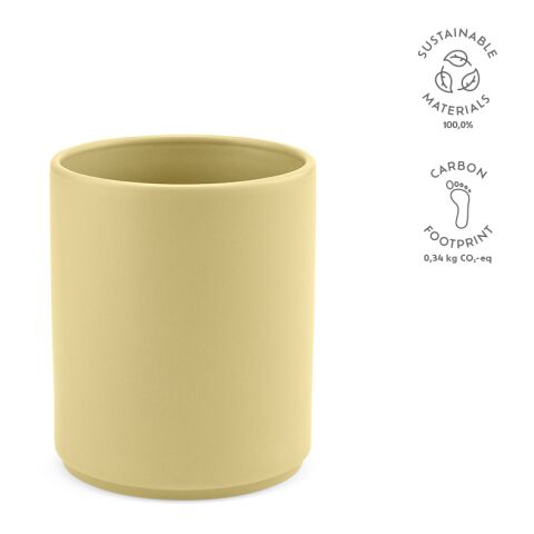 Tiber 350 Mug Ceramic 340 ml Yellow | Without Branding | 340 ml