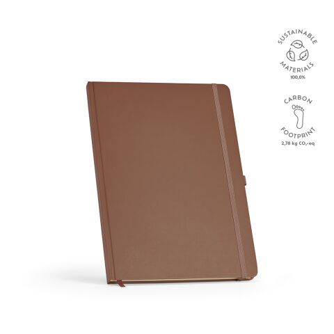 Marquez A4 Notebook recycled Paper 70gsm 240 Pages Brown | Without Branding | A4