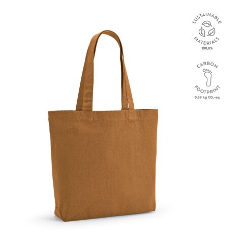 Kilimanjaro Shopping Bag recycled Cutton 180 gsm Brown | Without Branding