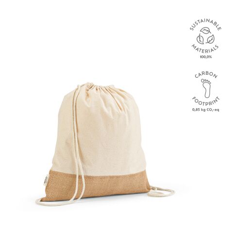 Denali Shopping Bag recycled Cutton 180 gsm Beige | Without Branding