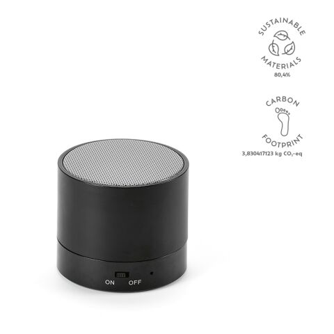 Gauss Speaker rABS 3W 1.5h Black | Without Branding | 300 mAh