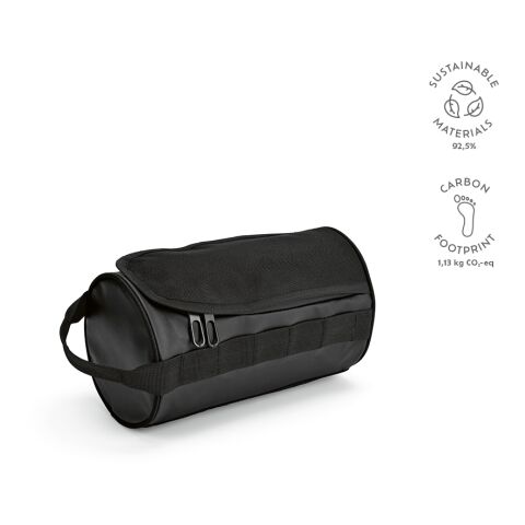 Riga Toiletry Bag rPET Black | Without Branding