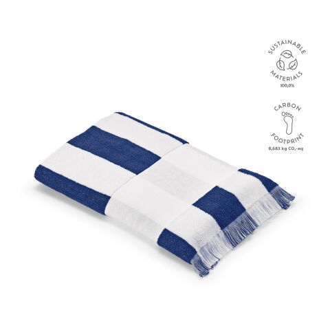 Amadeo Towel recycled Cutton 450gsm EU Blue | Without Branding