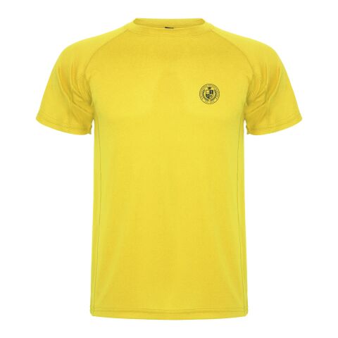 Montecarlo short sleeve kids sports t-shirt Standard | Yellow | 12 | No Branding | not available | not available | not available