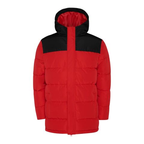 Tallin kids insulated jacket Red-Solid black | 8 | No Branding | not available | not available | not available