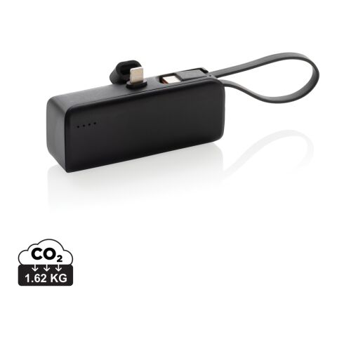 Powerlink RCS rplastic 3000 mAh powerbank iOS connector black | Without Branding | not available | not available