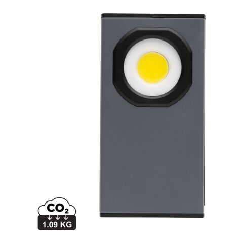 Gear X RCS recycled plastic USB pocket work light 260 lumen grey-black | No Branding | not available | not available
