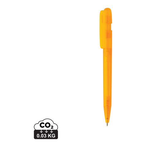 Devin GRS certified RABS pen transparent orange | Without Branding | not available | not available