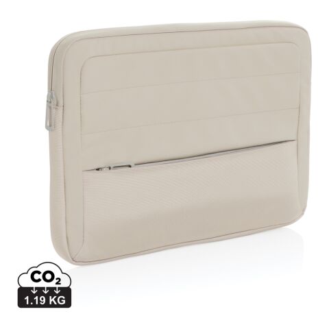 Armond AWARE™ RPET 15.6 inch laptop sleeve grey | No Branding | not available | not available