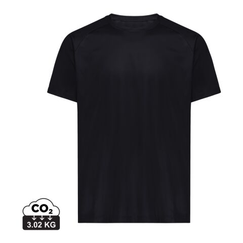 Iqoniq Tikal recycled polyester quick dry sport t-shirt black | 4XL | Without Branding | not available | not available