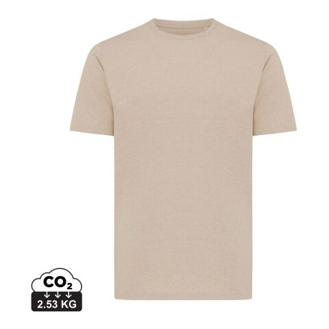 Iqoniq Sierra lightweight recycled cotton t-shirt light heather brown | XXXL | Without Branding | not available | not available | not available