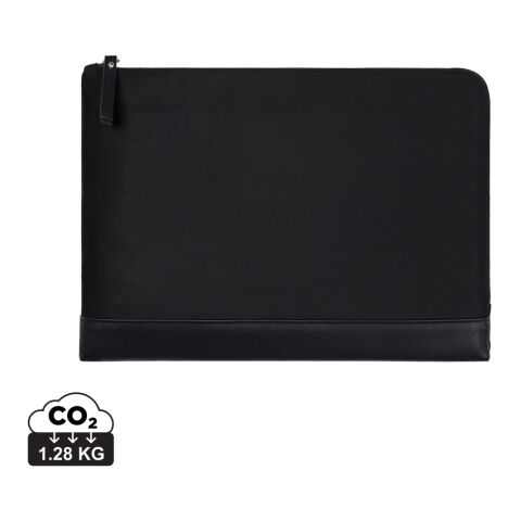 VINGA Marlow RCS recycled polyester 14&quot; laptop sleeve black | Without Branding | not available | not available