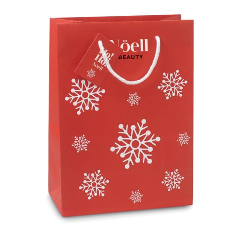 Gift paper bag medium red | Without Branding | not available | not available | not available