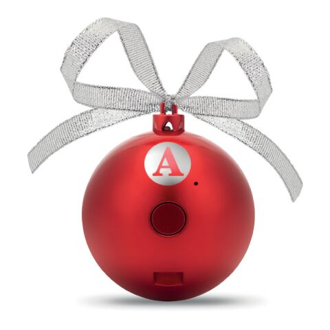 Speaker Christmas ball red | Without Branding | not available | not available