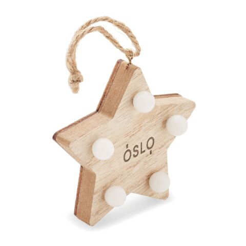 Wooden weed star with lights wood | No Branding | not available | not available