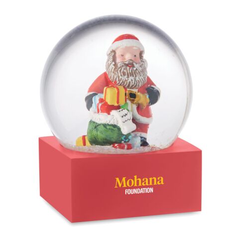 Snow ball glass ornament red | Without Branding | not available | not available | not available