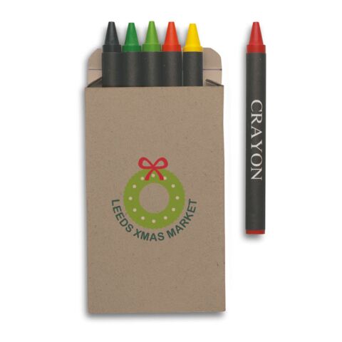 Carton of 6 wax crayons