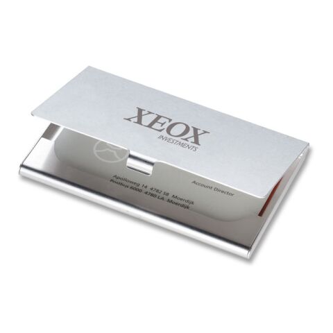 Aluminium business card holder