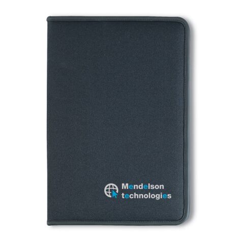 A4 conference folder with card holder black | No Branding | not available | not available | not available