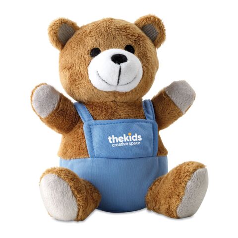 Bear plush w/ advertising pants blue | Without Branding | not available | not available | not available