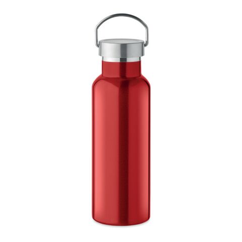 Double wall bottle with handle 500 ml red | No Branding | not available | not available | not available