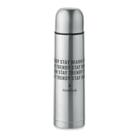 Double wall leak free bottle 500 ml matt silver | Without Branding | not available | not available | not available