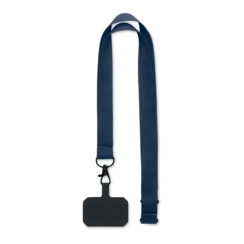 Phone holder lanyard blue | No Branding | not available | not available | not available