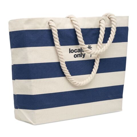 Cotton beach bag 220 gr/m² blue | No Branding | not available | not available | not available