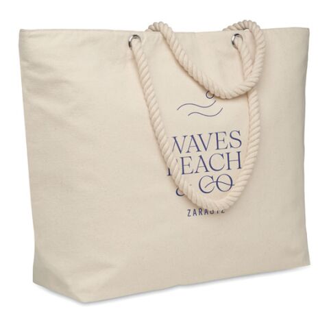 Beach cooler bag in cotton