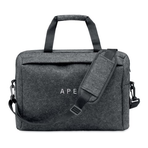 15 inch RPET felt laptop bag grey | No Branding | not available | not available | not available