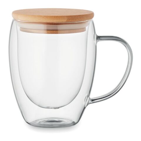 Classic double wall mug 300ml transparent | No Branding | not available | not available | not available