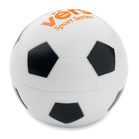 Lip balm in football shape white/black | No Branding | not available | not available