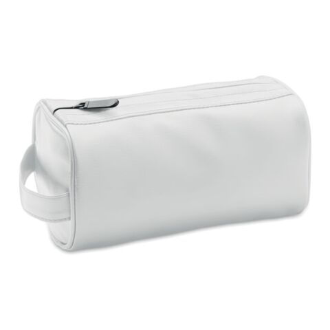 Soft PU cosmetic bag and zipper white | No Branding | not available | not available