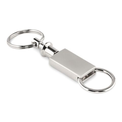 Pull apart split key ring matt silver | No Branding | not available | not available | not available