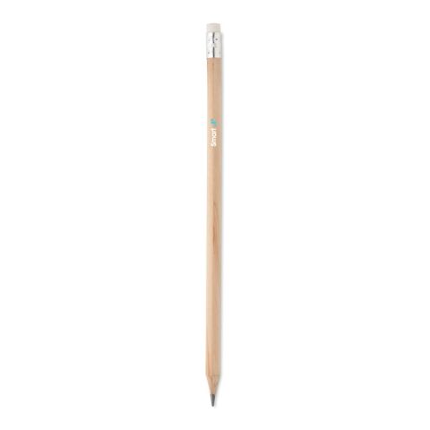 Natural pencil with eraser wood | Without Branding | not available | not available