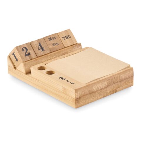 Bamboo desktop calendar wood | No Branding | not available | not available