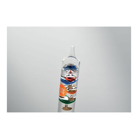 Galileo thermometer glass 28cm transparent | No Branding | not available | not available | not available