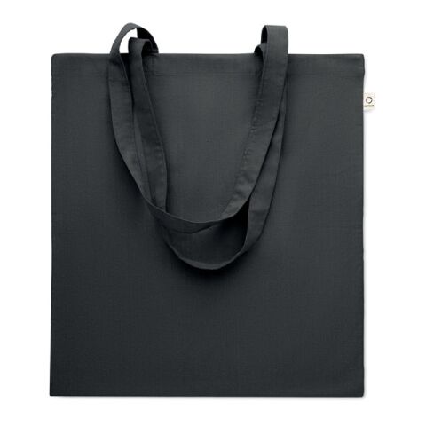 Recycled cotton shopping bag black | No Branding | not available | not available | not available