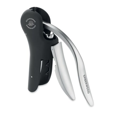 Automatic lever corkscrew black | Without Branding | not available | not available