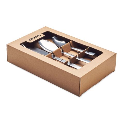 16 piece cutlery set. matt silver | Without Branding | not available | not available | not available