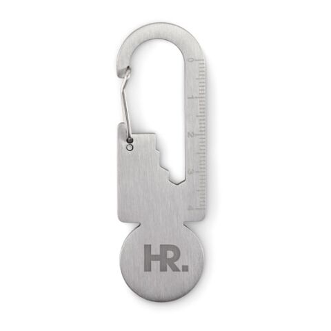 Multifunctional key ring token silver | No Branding | not available | not available