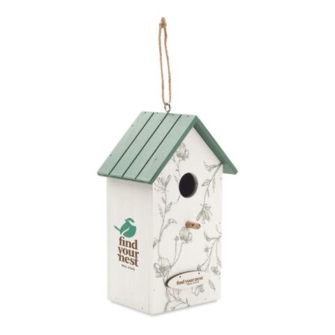 Bird house in plywood white | No Branding | not available | not available | not available