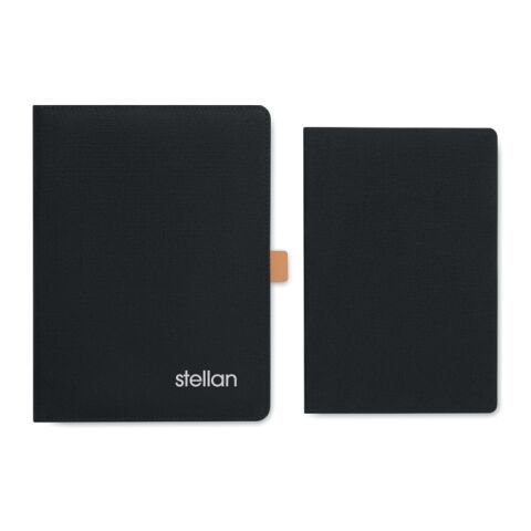 A5 RPET conference folder black | No Branding | not available | not available | not available